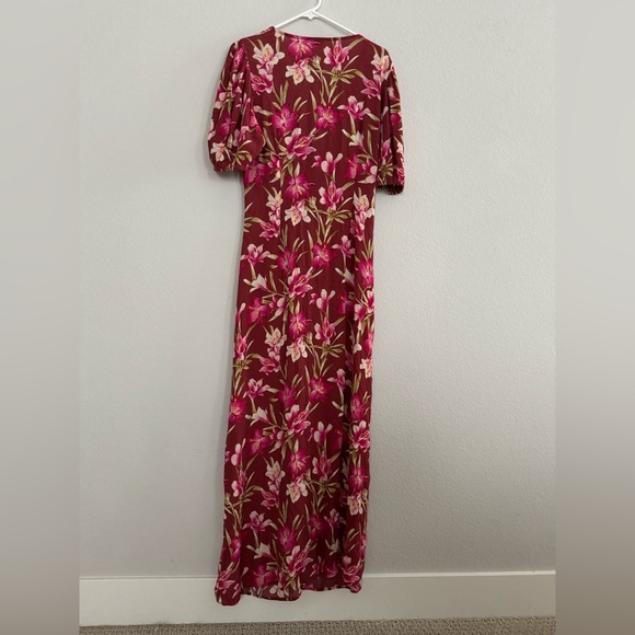 NWT Faherty $228 Sorrento Majorca Floral Maxi Dress XL - Picture 9 of 12